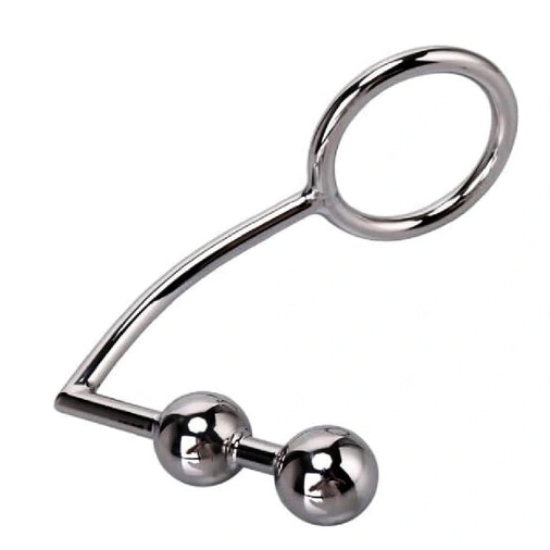 Anal Hooks 4354 Anal Two Suspension Ball PerfectFit Hook Sexual 0801